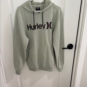 Hurley Olive Green Hoodie